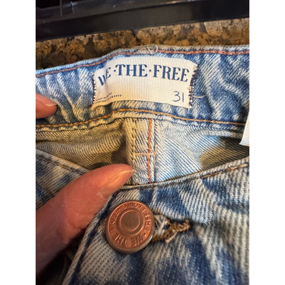 Free People Women's Palmer Cuffed Jeans Size 31 New - Picture 6 of 7